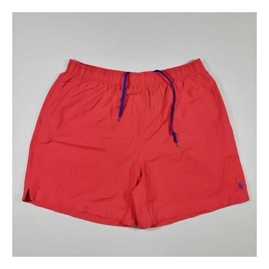 Polo Sport Ralph Lauren Men's Swim Short Coral Pinkish Red Size XL image {1}