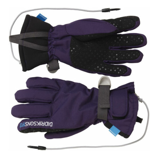 Didriksons Five Youth Ski Gloves Girls Boys Insulated Water Repellent Glove image {7}
