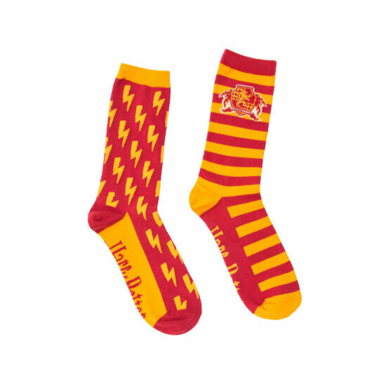 Harry Potter Gryffindor Single Pair Large Crew Socks NEW IN STOCK image {1}