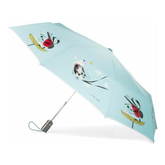 Charles/Charley Harper totes-Isotoner Pop-up Umbrella Spring Birds image {1}