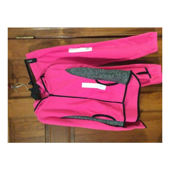 New So Fleece jacket & pants Pink S 7 $ 80 NWT image {1}