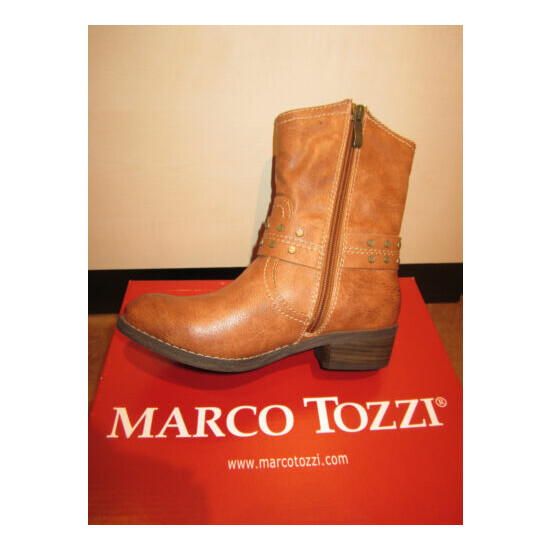 Marco Tozzi Boots 46406 Ankle Boots, Braun, Cognac, Padded, Rv New image {4}