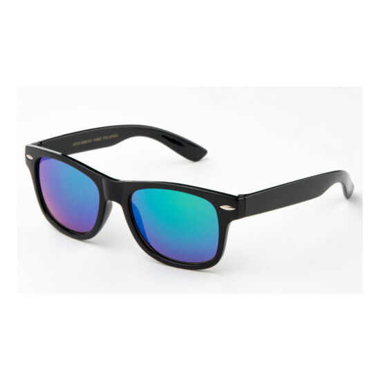 Kids Sunglasses Boys Girls Mirrored Classic Retro Eyewear Lead Free UV 100%  image {3}