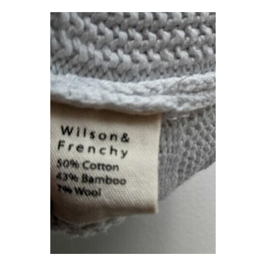 Wilson Frenchy Beanie 6-12m 0 Large Pale Blue Grey image {3}