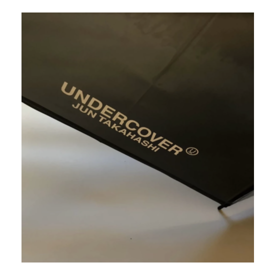 Undercover x Jun Takahashi Umbrella (Black) Logo Print JAPAN MADSTORE image {4}