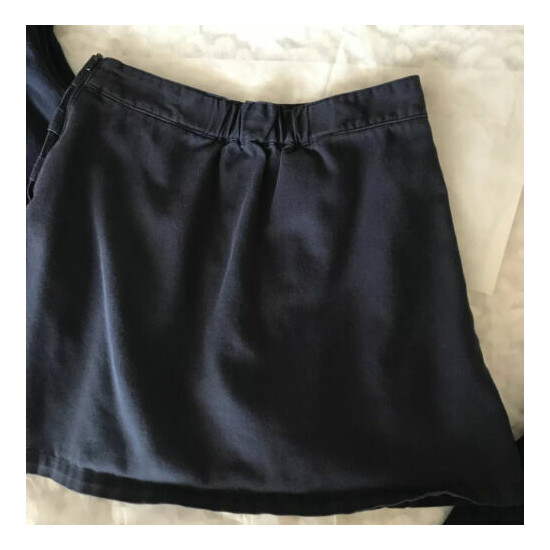Girls Size 10 Gap And Lee Brand Navy Uniform Skirts #700 image {5}