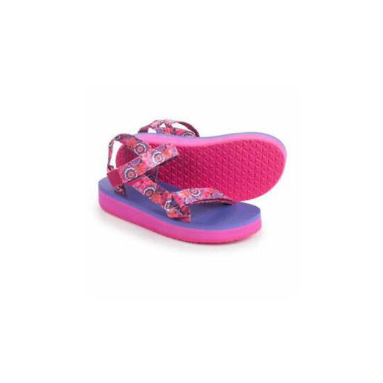 NEW Girl's TEVA "Hi-Rise Universal" Sandals, Pink, Size 4 and 5 image {1}