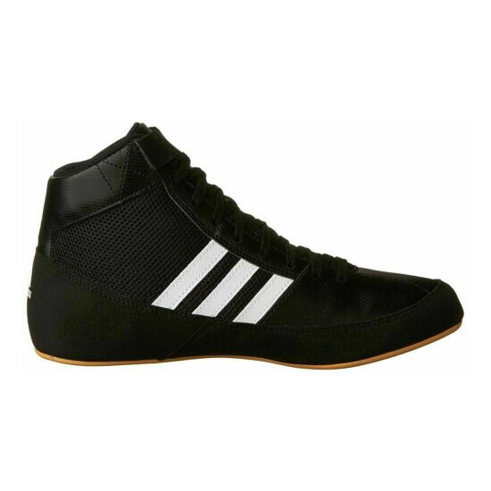 Kids Wrestling Shoes adidas Boxing Boots Havoc Trainers Childrens Black image {4}