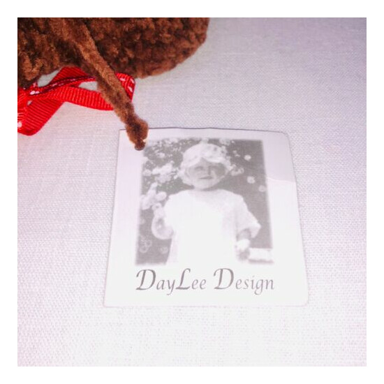 DayLee Design Bear Monkey Baby Hat 1-2 Years Brown Hand Crocheted New San Diego image {8}