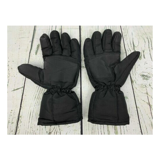 Electric Battery Heated Gloves for Women Men Touchscreen Black Size Large image {2}