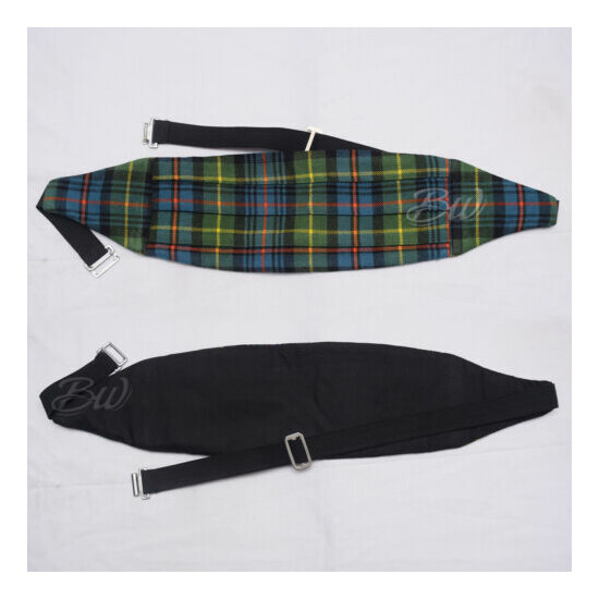 Tuxedo Formal Set Bow Tie, Hat, Tie and Cummerbund available in 17 Tartans - BWS image {2}