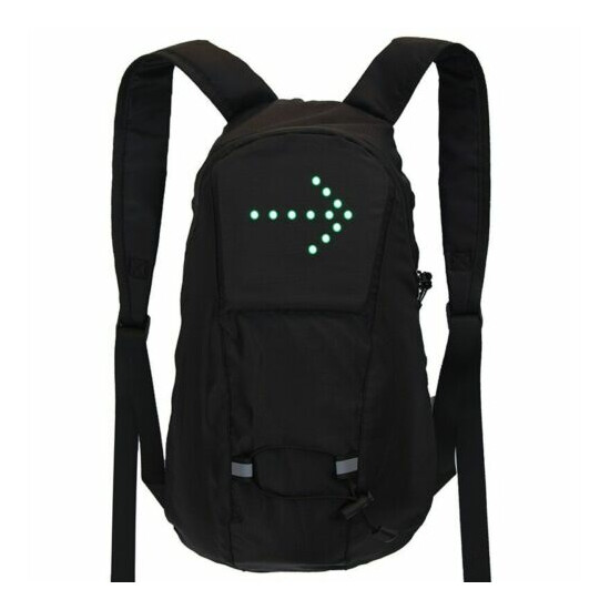 Bicycle Waterproof Sport Bag LED Turn Signal Backpack image {1}