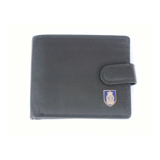 RAOC Royal Army Ordanance Corps Leather Wallet BLACK Brown Military Gift ME22 image {1}