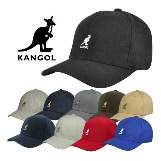 Kangol Flexfit Wool Baseball Hat k8650bc All Colors Size S/M, L/XL, XXL image {1}