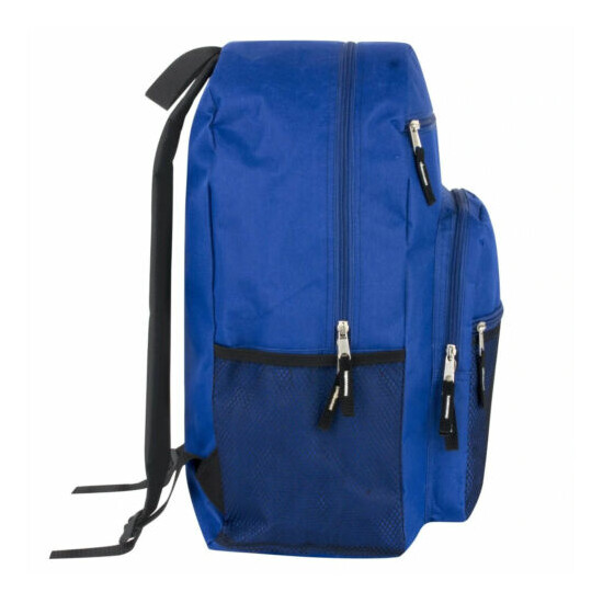 18.5" Men Summit Ridge Lightweight Multi Pocket Backpack School Travel Bagpacks image {3}