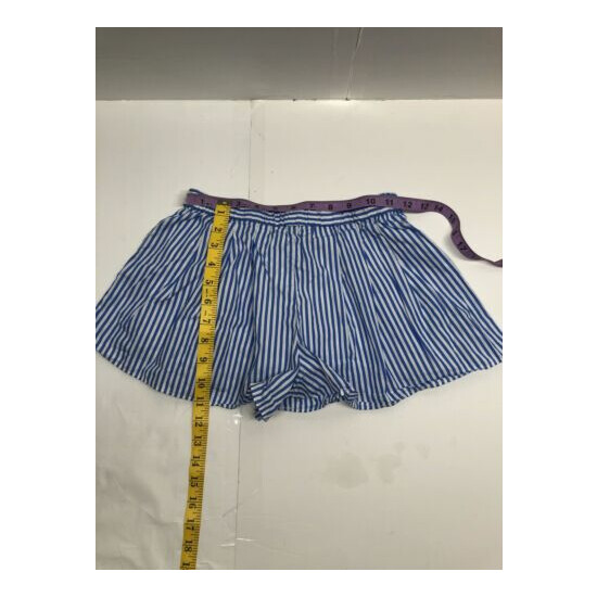 Polo Ralph Lauren Girl's Stripe Shorts Blue/White Size 10 image {4}