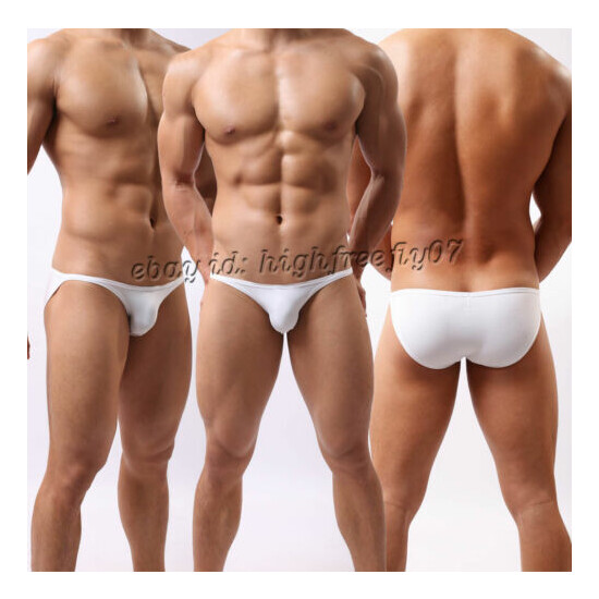 Men Bikini Swimwear Swimsuit Beachwear Underwear Smooth & Thin Mini Swim Briefs image {8}
