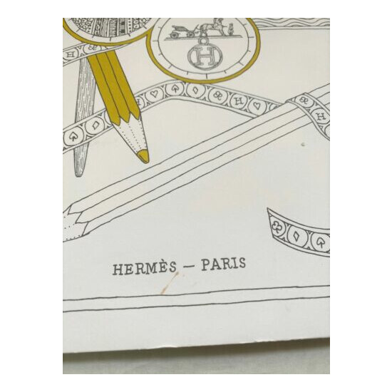 HERMES 2013 le temps suspendu drawing book for horse cushion tray petit h charm image {2}