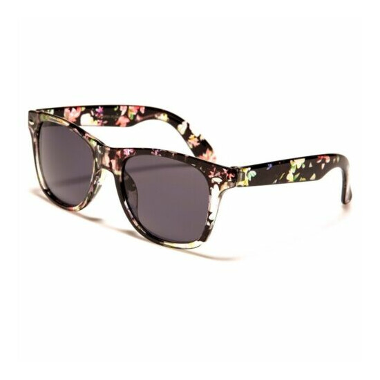 Kids / Children's Sunglasses - Floral Printed Frame 6-12 Years old Girls / Boys image {4}