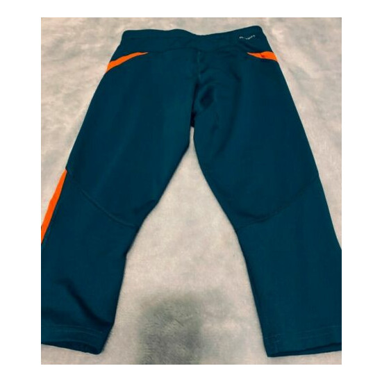 Reebok Play Dry Girls Athletic Wear Green Pants Size XS image {3}