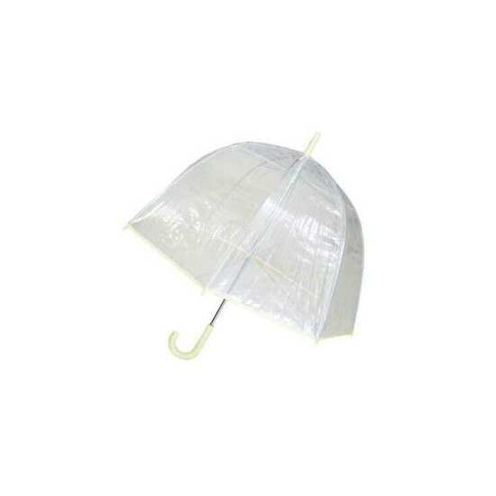 Conch Umbrellas 1265A Bubble Clear Umbrella Dome Shape Clear Umbrella image {1}