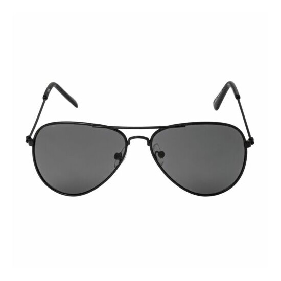 Childrens Black Pilot Style Sunglasses Kids Girls Boys Classic Shades UV400 UK image {4}