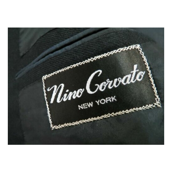 Nino Corvato New York Bespoke 100% pure cashmere hand finished sport coat 42 R image {5}
