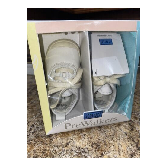 Kohl’s PreWallers Toddler Campion White Shoes US Size 2 image {1}
