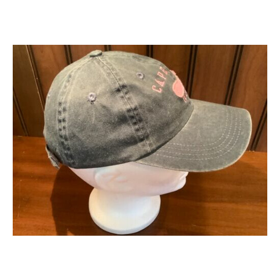 Cape May New Jersey NJ Pink Whale Jr. Cap Embroidered Hat Adjustable Strap  image {5}