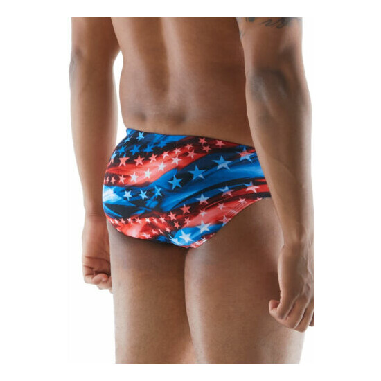 MENS TYR 4TH OF JULY FREEDOM SWIM BRIEFS - SIZE 34 & 36 image {2}