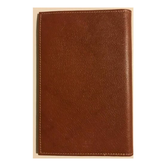 Passport Wallet Leather Unused by Trevelyan with Gift Box image {2}