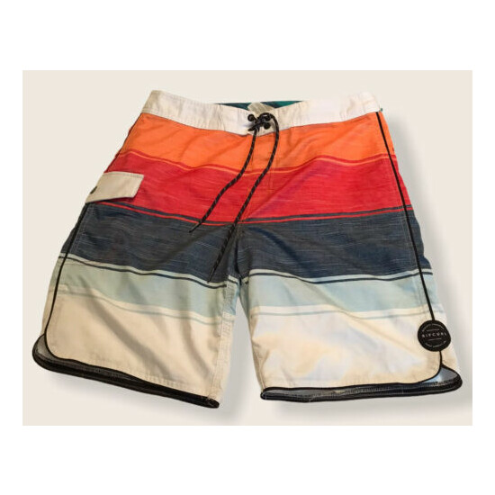 rip curl boardshorts / swim trunks, size 29, color block image {2}