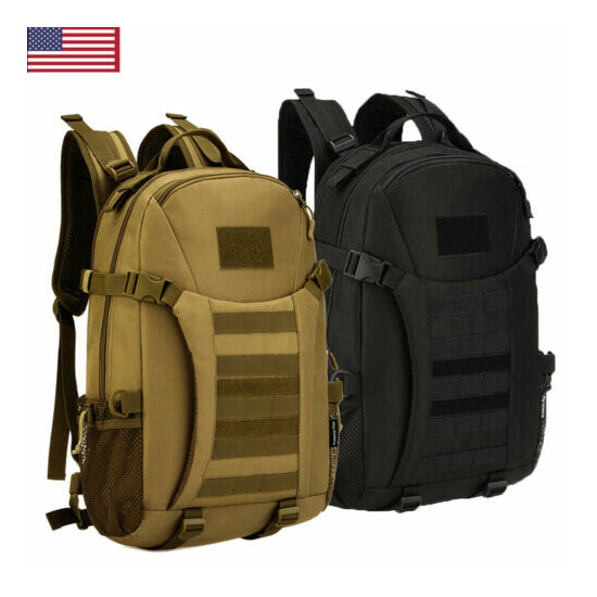 Military Tactical Backpack Army Molle Bug Bag Rucksack for Travel Hiking Camping image {1}