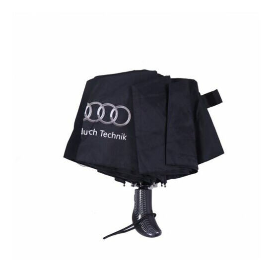 Business Umbrella for Audi Folding Automatic Umbrella Parasol Men Compact Auto image {3}