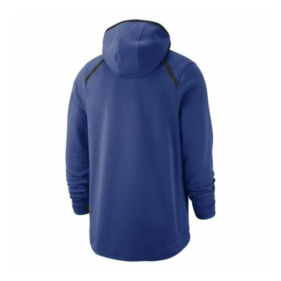 [9Z2B7BAQM-WAR] Nike Youth NBA Golden State Warriors Basketball Dry Hoodie Full  image {2}
