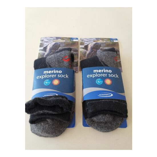 5 pack Mountain life Merino Wool Trekking Outdoor Thermal Socks size 34-48 image {1}