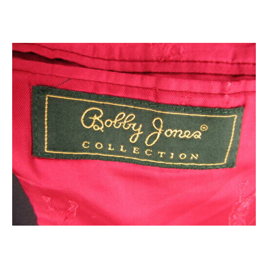 Bobby Jones Mens Navy 2 Brass Btn Blazer 43R USA Made image {5}