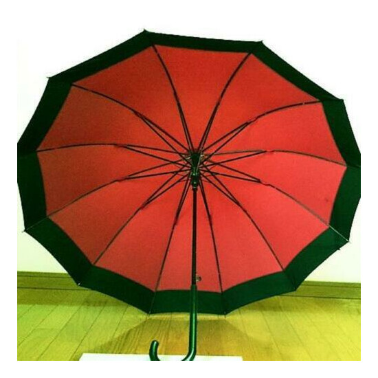 Japanese Umbrella With Water MAGIC folding type: 3 Different Colors dark red image {1}