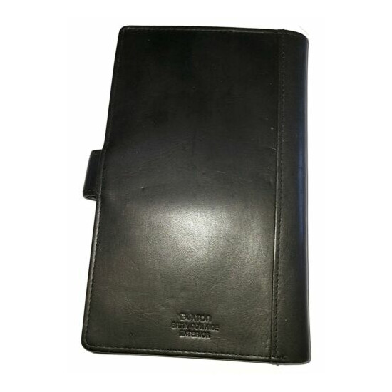 Buxton Leather Passport Case/ Wallet, Black  image {4}