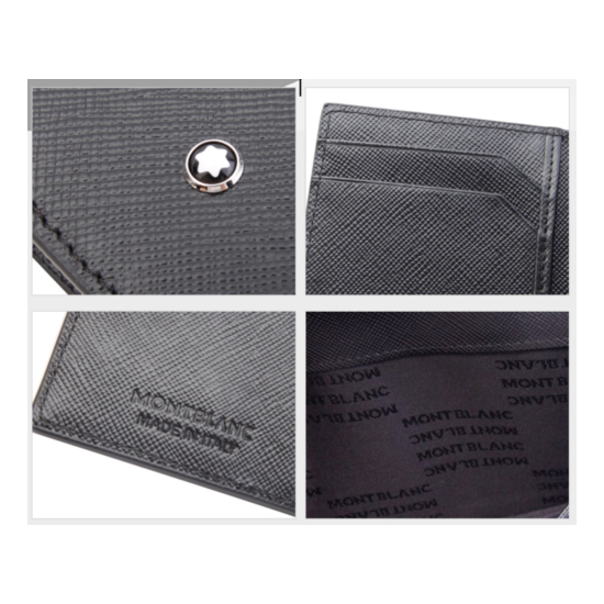 MONTBLANC SARTORIAL BUSINESS CARD HOLDER 113223 with Free Gift Thumb {2}