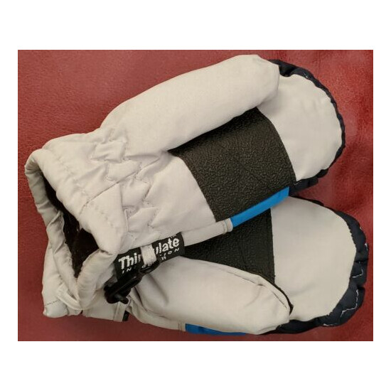 Attakid Jacob Ash Mittens Toddler One Size Fleece Lined Waterproof Not Worn NEW image {2}