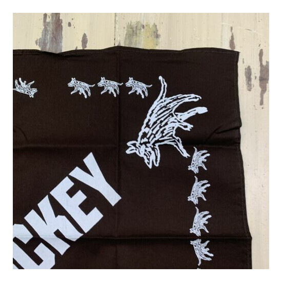 HOCKEY - NEW Vans Andrew Allen Brown & White Skateboard Bandana Handkerchief image {4}