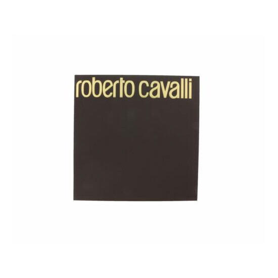 Roberto Cavalli ESZ026 D0491 Black/Military Green Jaguar Beanie Hat image {4}