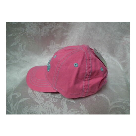 Crocs - 2/4 Years Girls Pink Adjustable Cap Hat image {3}