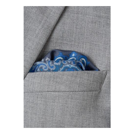 NWT $95 Paul Smith Silk Pocket Square/ Handkerchief, Made in Italy. image {3}