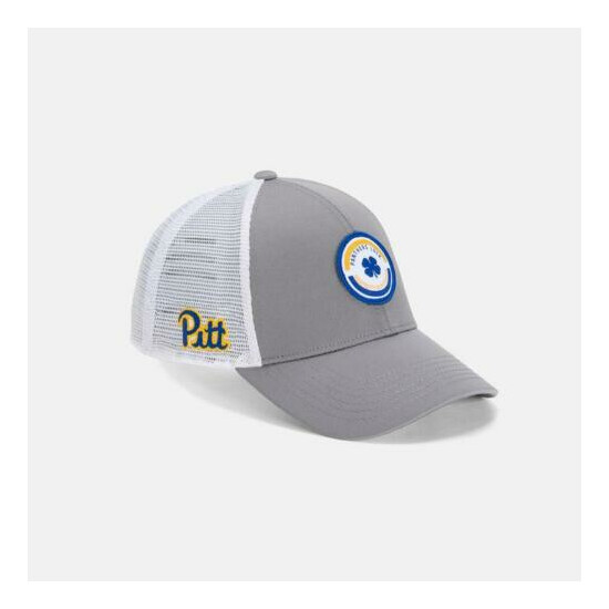 Black Clover Pittsburgh Panther Motto Snapback Hat image {1}