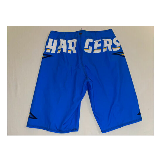 Men Quicksilver NFL Los Angeles Chargers Board Shorts Size 30 NWOT! image {4}