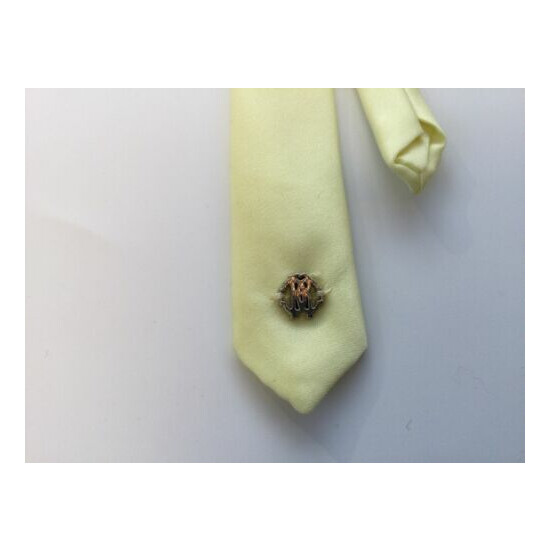 BNWT 100% Auth Roberto Cavalli, Baby boy fashionable tie with logo. Christenning image {4}