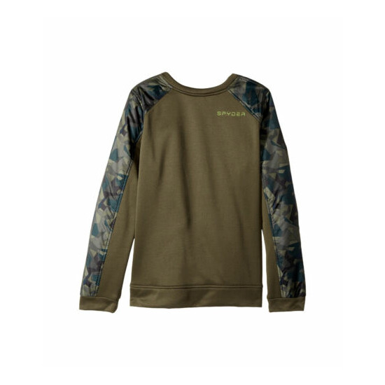 Spyder Kids Hybrid Pullover Top Sweatshirt Sweater, Size S (8 Boys) NWT image {2}