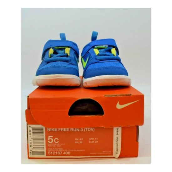 Nike Free Run 3 (TDV) (512167 400) Size 5C image {4}